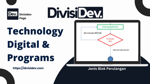 4 Jenis Blok Perulangan Pada Bahasa Pemrograman C